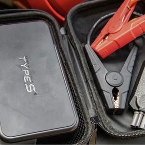 TypeS 12v Jump Starter Portable Power Bank 8000 mAh Flashlight